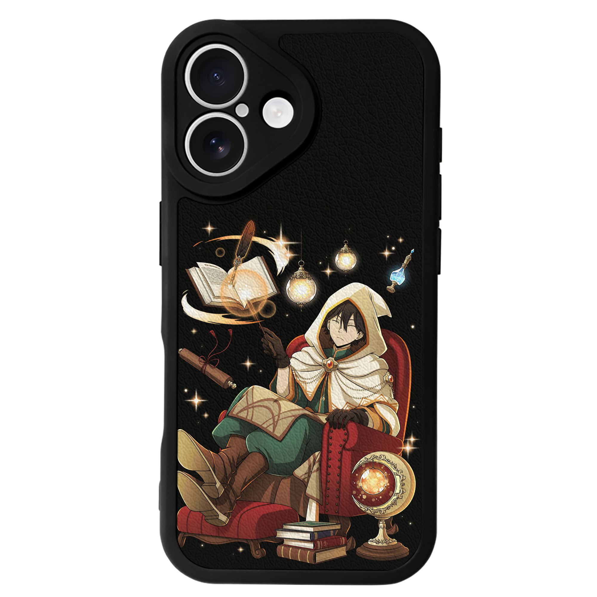 （画像用） 文豪ストレイドッグス Bungo Stray Dogs 【iPhone 16シリーズ対応】シリコンスマホケース（レザー調） 材質：シリコン